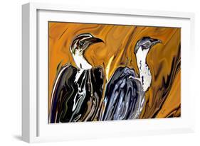 Vulture-Rabi Khan-Framed Art Print