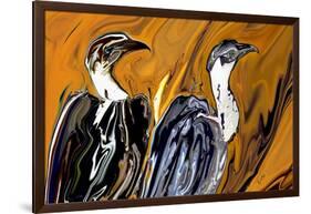 Vulture-Rabi Khan-Framed Art Print