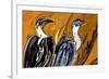 Vulture-Rabi Khan-Framed Art Print