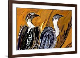 Vulture-Rabi Khan-Framed Art Print