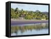 Vultures on the Beach at Playa Sihuapilapa, Pacific Coast, El Salvador, Central America-Christian Kober-Framed Stretched Canvas