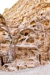 Living Ancient Cavern and Steps in Little Petra-vvoevale-Framed Photographic Print