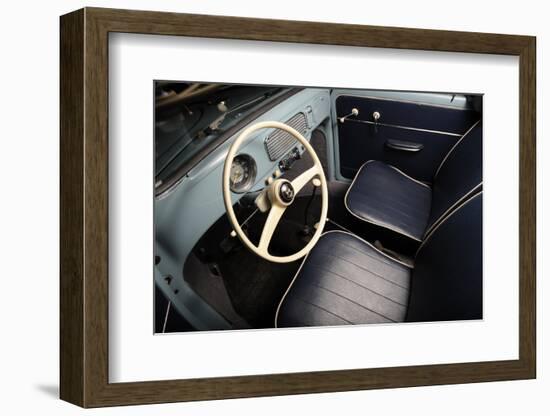 VW Beetle 1957-Simon Clay-Framed Photographic Print