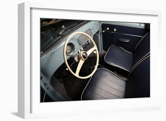 VW Beetle 1957-Simon Clay-Framed Photographic Print