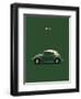 VW Beetle Green 53-Mark Rogan-Framed Art Print