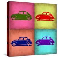 VW Beetle Pop Art 1-NaxArt-Stretched Canvas
