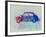 VW Beetle Watercolor 1-NaxArt-Framed Art Print