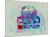 VW Beetle Watercolor 2-NaxArt-Mounted Art Print