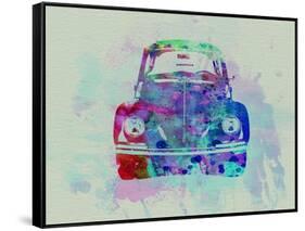 VW Beetle Watercolor 2-NaxArt-Framed Stretched Canvas