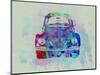 VW Beetle Watercolor 2-NaxArt-Mounted Art Print