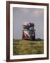 VW Camper Van with Surf Boards on Roof-Dominic Harcourt-webster-Framed Photographic Print