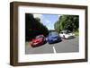 VW Golf GTi Renault Megane Sport R26R and Ford Focus RS 2009-Simon Clay-Framed Photographic Print