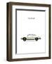 VW Karmann Ghia 1970 White-Mark Rogan-Framed Art Print