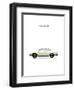 VW Karmann Ghia 1970 White-Mark Rogan-Framed Art Print