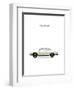 VW Karmann Ghia 1970 White-Mark Rogan-Framed Art Print