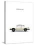 VW Karmann Ghia 1970 White-Mark Rogan-Stretched Canvas