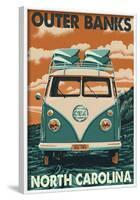 VW Van - Outer Banks, North Carolina-null-Framed Poster
