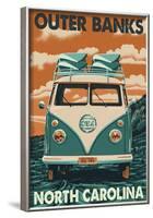 VW Van - Outer Banks, North Carolina-null-Framed Poster