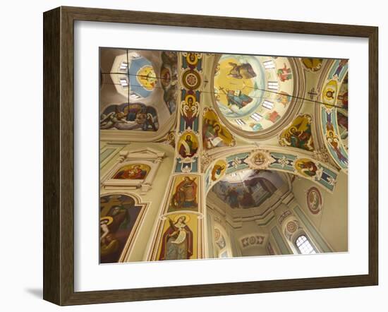 Vydubychi Monastery, Kiev, Ukraine, Europe-Graham Lawrence-Framed Photographic Print