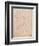 W.18V Study of Column Capitals-Michelangelo Buonarroti-Framed Giclee Print