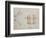 W.24R Architectural Sketch-Michelangelo Buonarroti-Framed Giclee Print