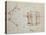 W.24R Architectural Sketch-Michelangelo Buonarroti-Stretched Canvas
