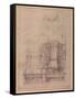 W.26R Design for the Medici Chapel in the Church of San Lorenzo, Florence (Charcoal)-Michelangelo Buonarroti-Framed Stretched Canvas