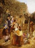 The Upset Flower Cart-W.a. Atkinson-Giclee Print