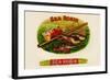 W.B. Lenz Sea Robin-null-Framed Art Print