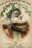 Santa and Punchbowl-W Brandard-Art Print