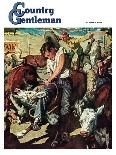 "Crate of New Baby Chicks," Country Gentleman Cover, April 1, 1945-W.C. Griffith-Giclee Print