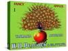 W.D. Peacock Fancy Apples-null-Stretched Canvas