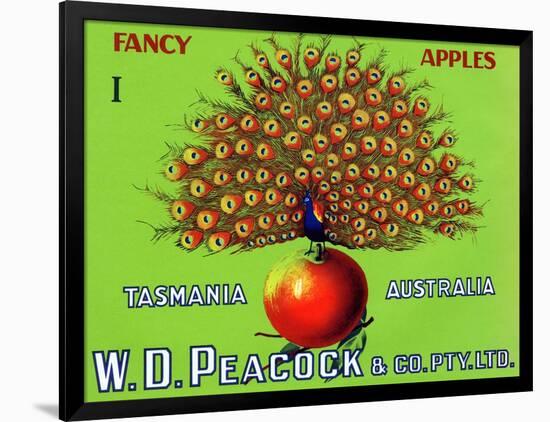 W.D. Peacock Fancy Apples-null-Framed Art Print