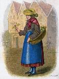 Belgian Milk-Woman, 1809-W Dickes-Framed Giclee Print