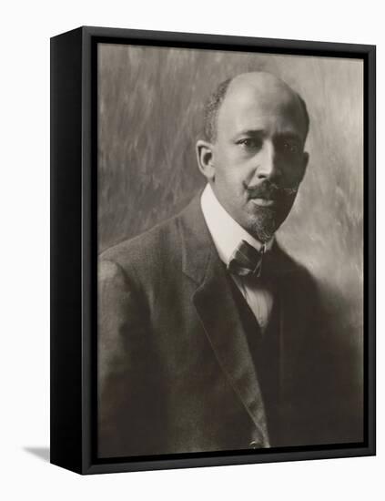 W.E.B. Du Bois, Intellectual Leader of the Early 20th Century African American Rights Movement-null-Framed Stretched Canvas