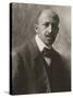 W.E.B. Du Bois, Intellectual Leader of the Early 20th Century African American Rights Movement-null-Stretched Canvas
