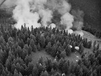 Firejumpers in Lolo National Forest-W.E. Steuerwald-Mounted Photographic Print