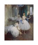 The Dancing Lesson-W^ E^ Webster-Framed Premium Giclee Print