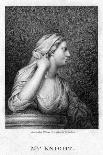 Mrs Knight, Singer and Favourite of Charles II, C1750-1780-W Evans-Framed Giclee Print