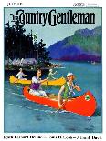 "Four-H Camp," Country Gentleman Cover, July 1, 1933-W.F. Soare-Laminated Giclee Print