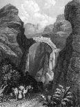 Jordan, Petra, Edom 1835-W Finden-Framed Art Print