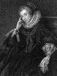 Lucy Russell (Nee Haringto), Countess of Bedford (1581-162), 1824-W Freeman-Laminated Giclee Print