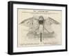 W.G.Grace as a Giant Bat-null-Framed Art Print