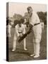 W.G. Grace Batting at Gravesend, 1913-null-Stretched Canvas