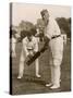 W.G. Grace Batting at Gravesend, 1913-null-Stretched Canvas