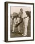 W.G. Grace Batting at Gravesend, 1913-null-Framed Photographic Print