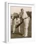 W.G. Grace Batting at Gravesend, 1913-null-Framed Photographic Print