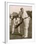 W.G. Grace Batting at Gravesend, 1913-null-Framed Photographic Print