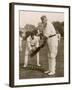 W.G. Grace Batting at Gravesend, 1913-null-Framed Photographic Print