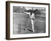 W.G. Grace Bowling at the Crystal Palace Cricket Ground-null-Framed Photographic Print